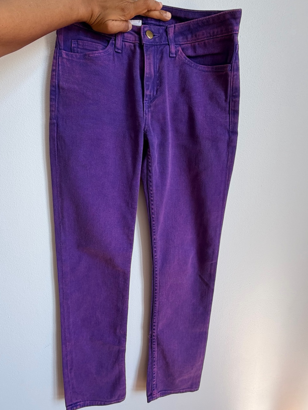Vintage American Apparel Purple Wash Jeans